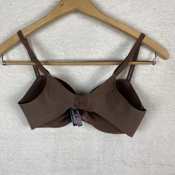 Victoria's Secret Very Sexy Push-Up Bra Size 36C Brown Smooth - Picture 2 of 9